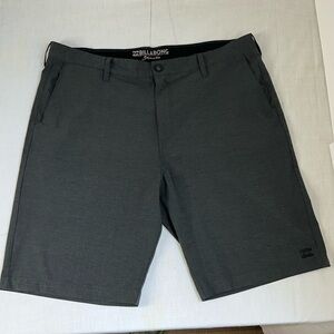 EUC Billabong Crossfire Submersibles Shorts Men’s 38 32 Charcoal Gray